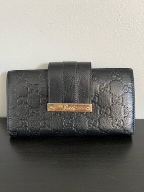 Gucci Black Leather Women’s Wallet